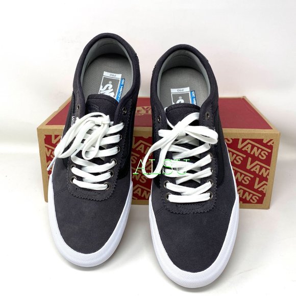 VANS Chima Pro 2 Low Top Canvas Suede Grey Women's - Picture 3 of 10